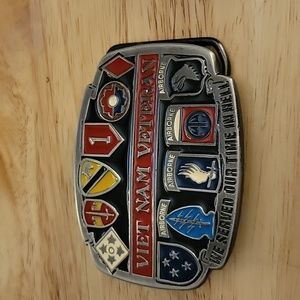 Vietnam  vet Belt Buckle